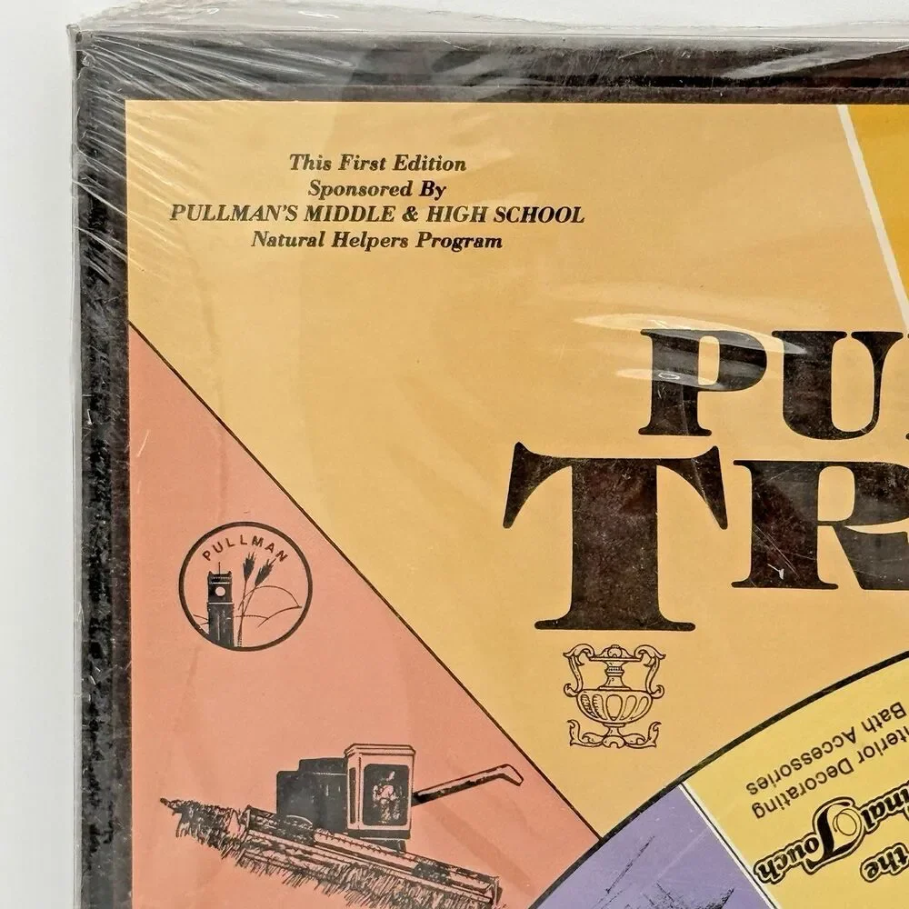The Pullman Wasington WSU Triva Game - Rare, Vintage 1985 NEW